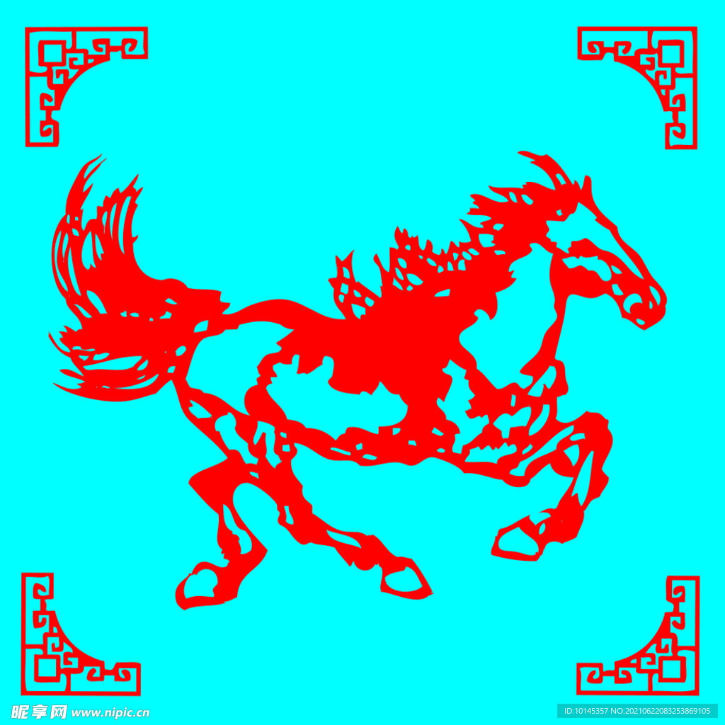 马剪纸
