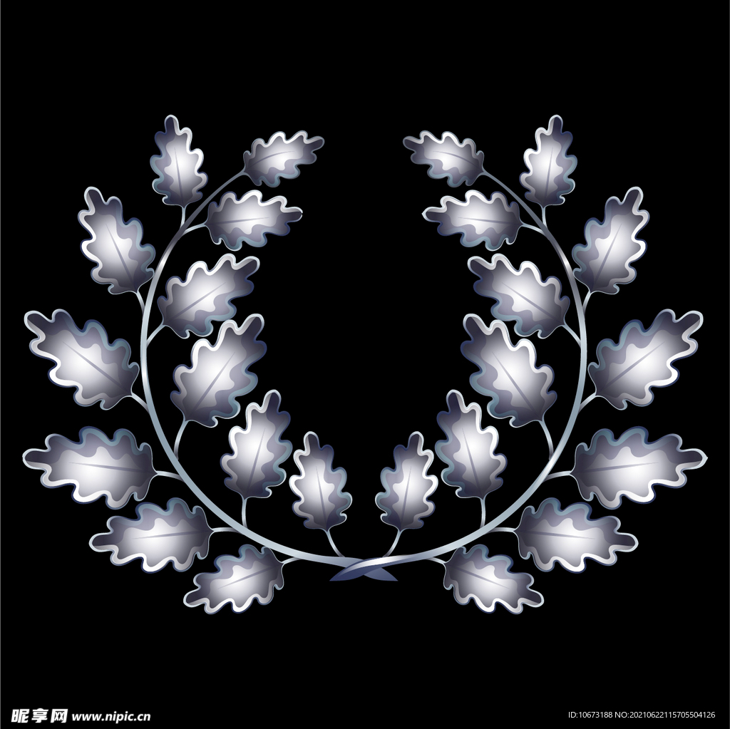 勋章花边