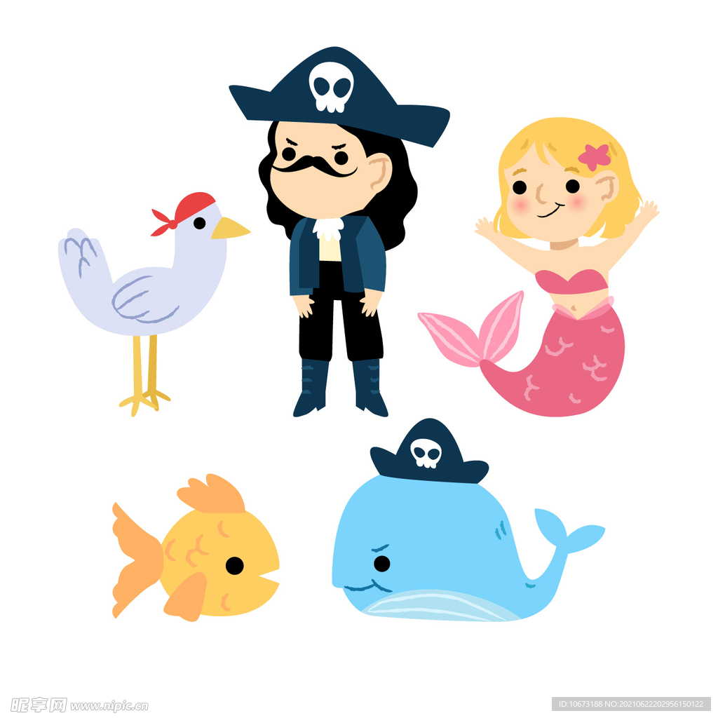 海洋元素 