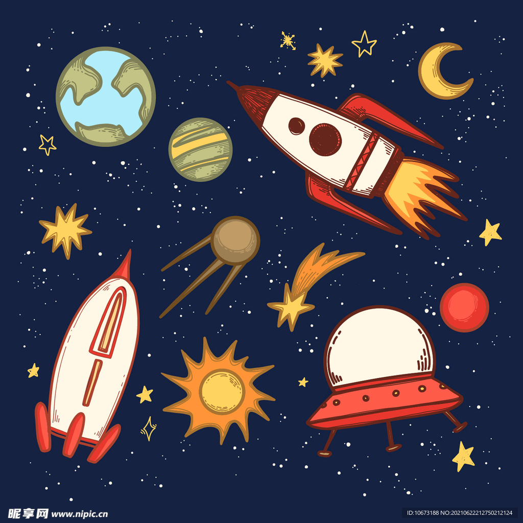 星球背景 