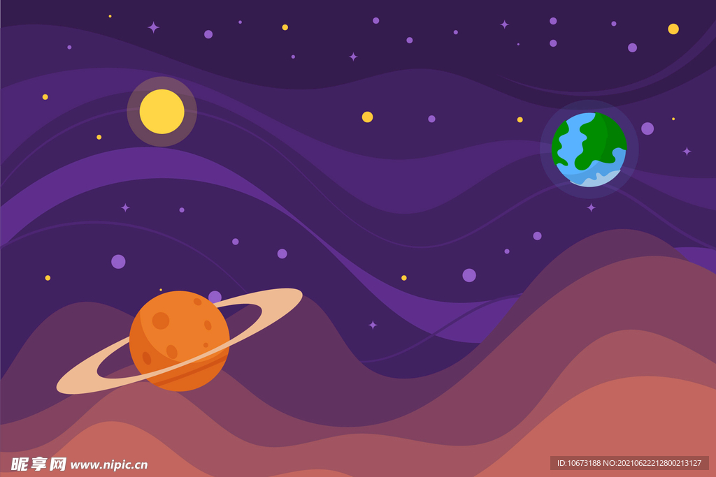 星球背景