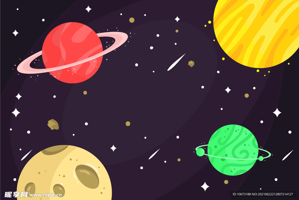 星球背景 