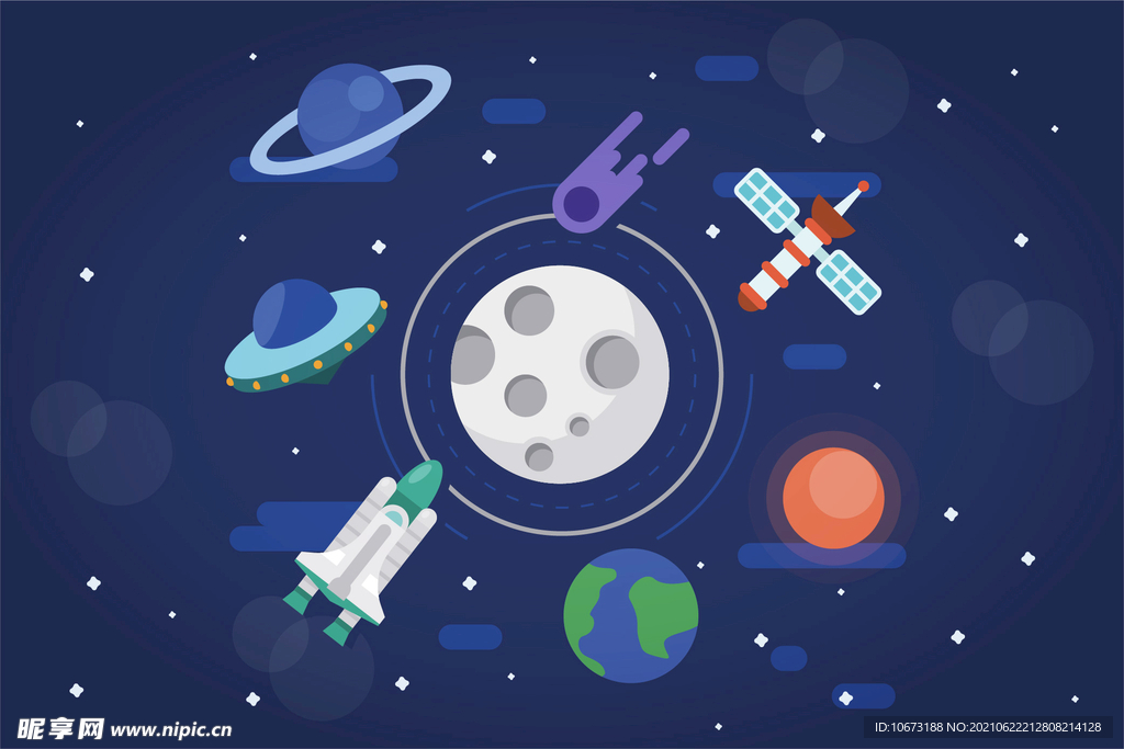 星球背景