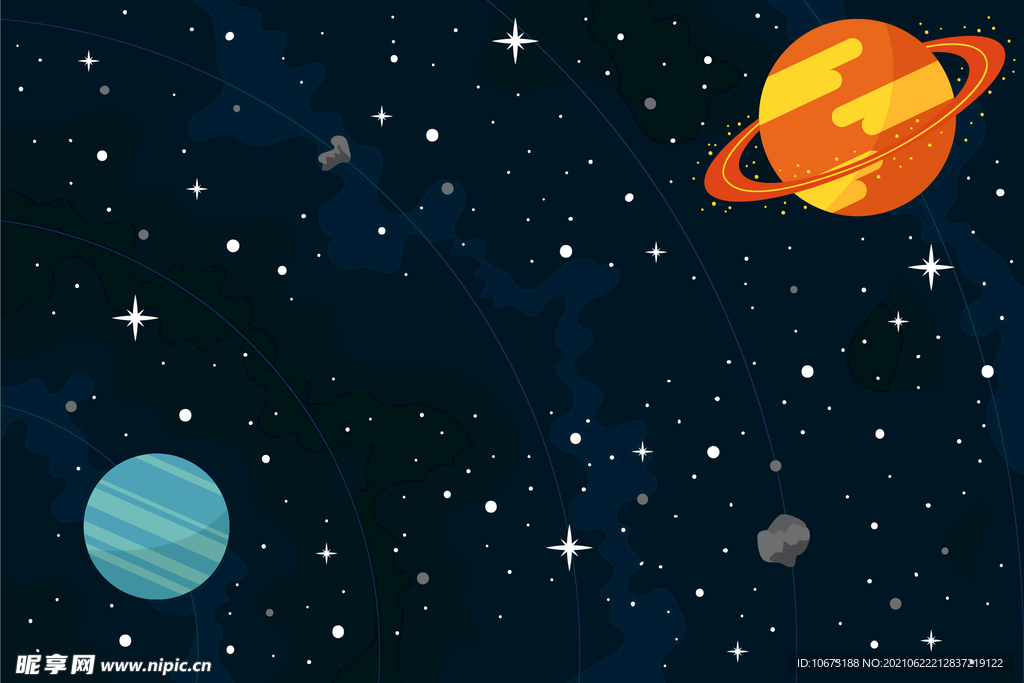 星球背景 