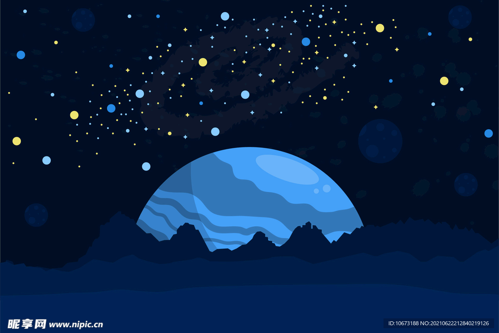星球背景