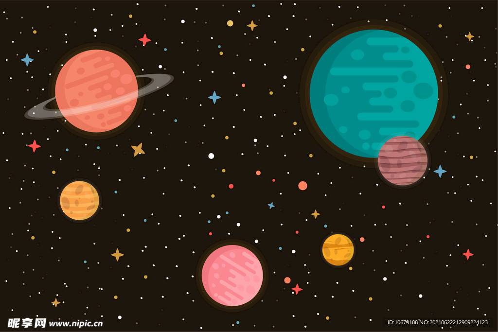 星球背景 