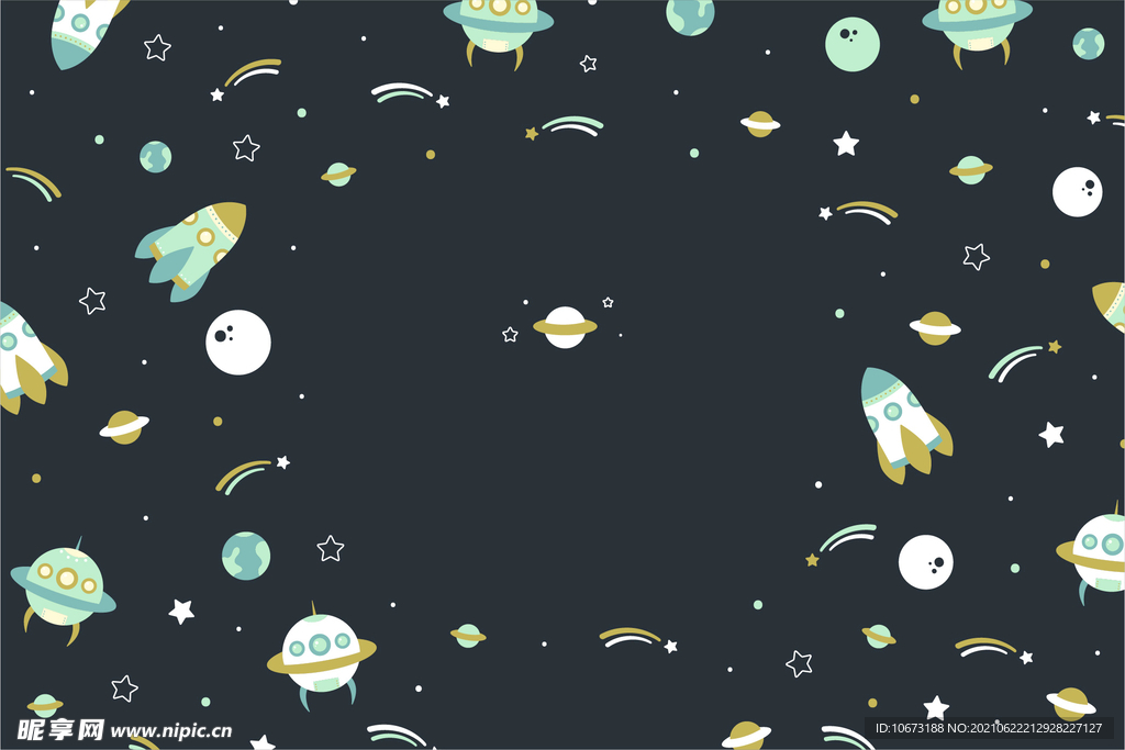 星球背景 