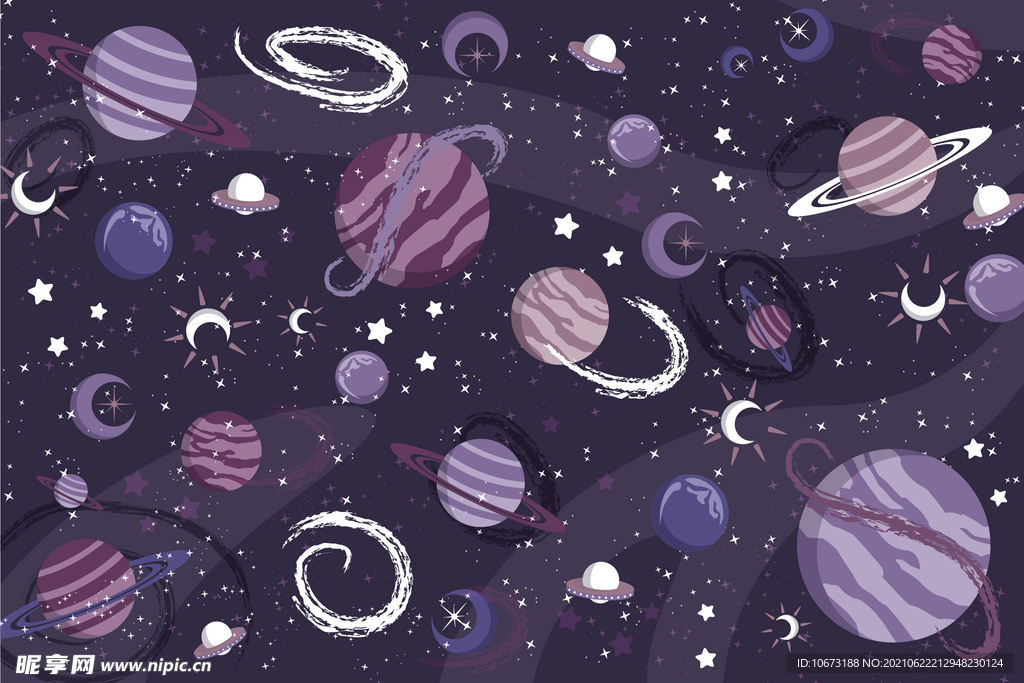 星球背景 