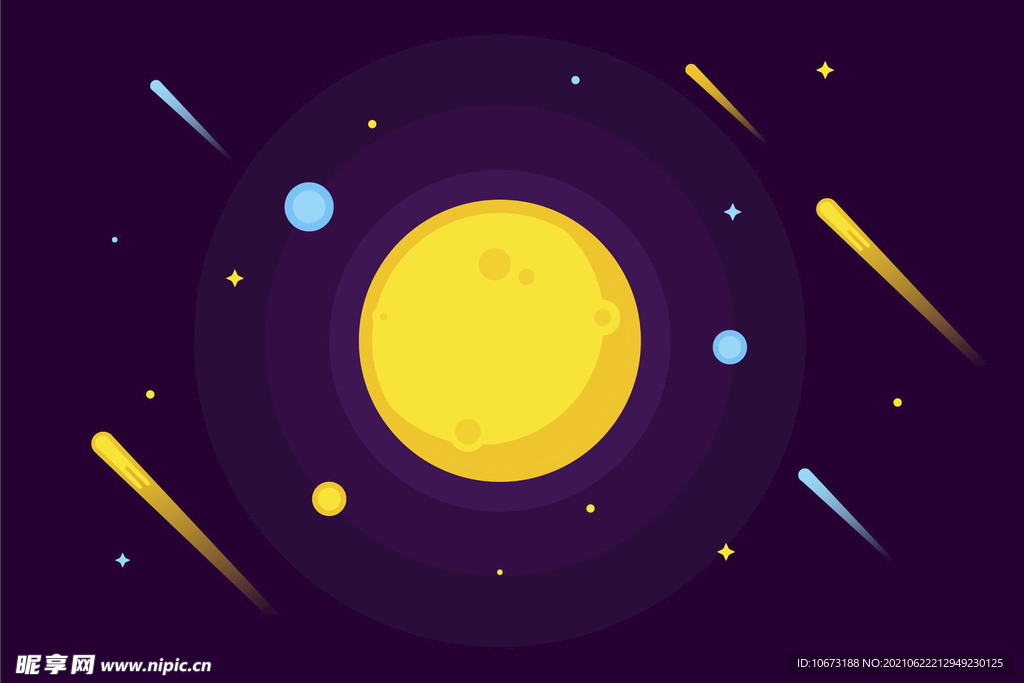 星球背景 