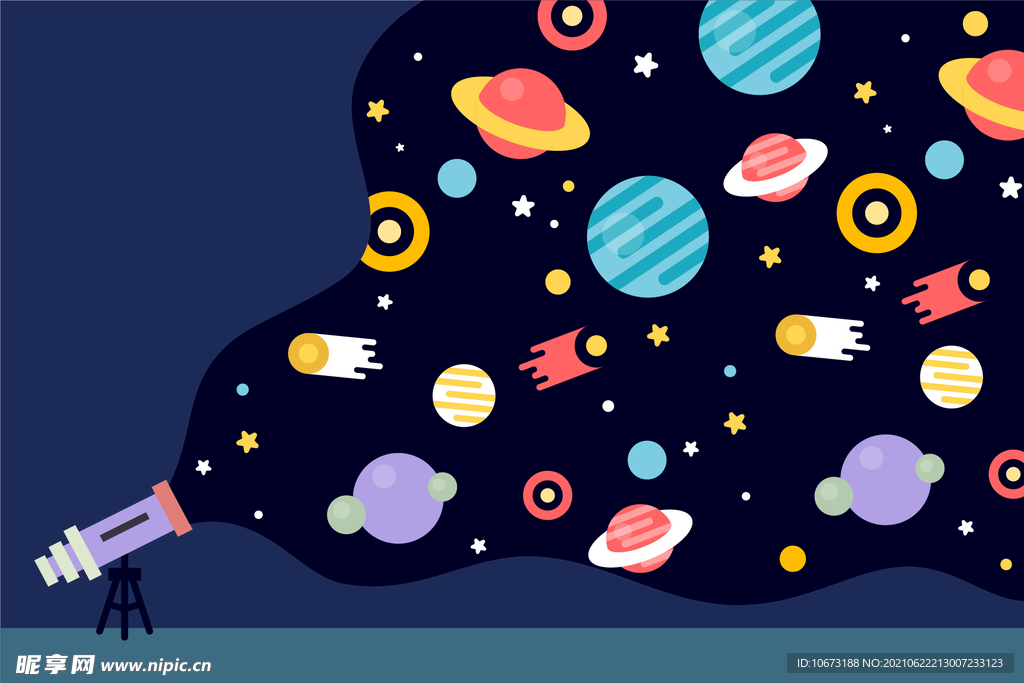 星球背景 