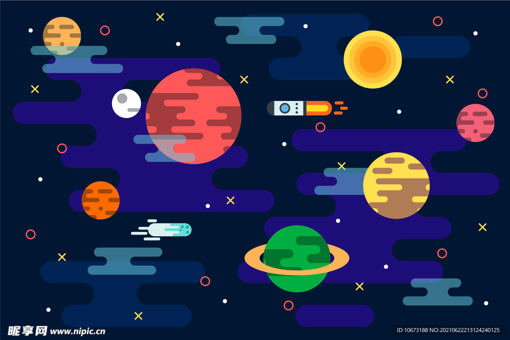 星球背景