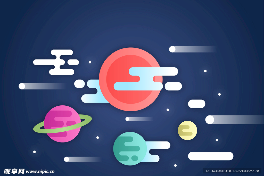 星球背景