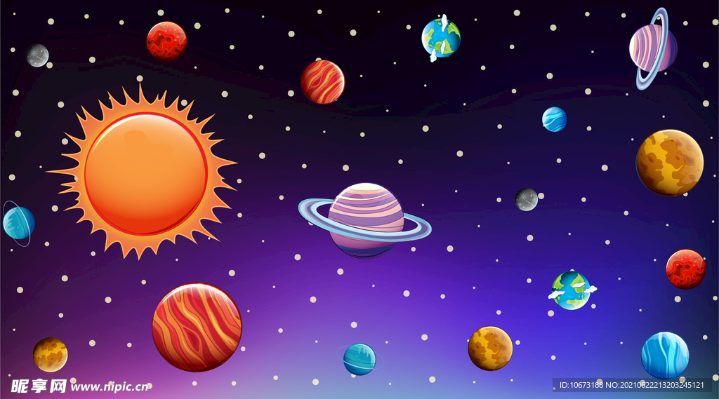 星球背景 