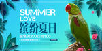 夏季新品缤纷夏日海报