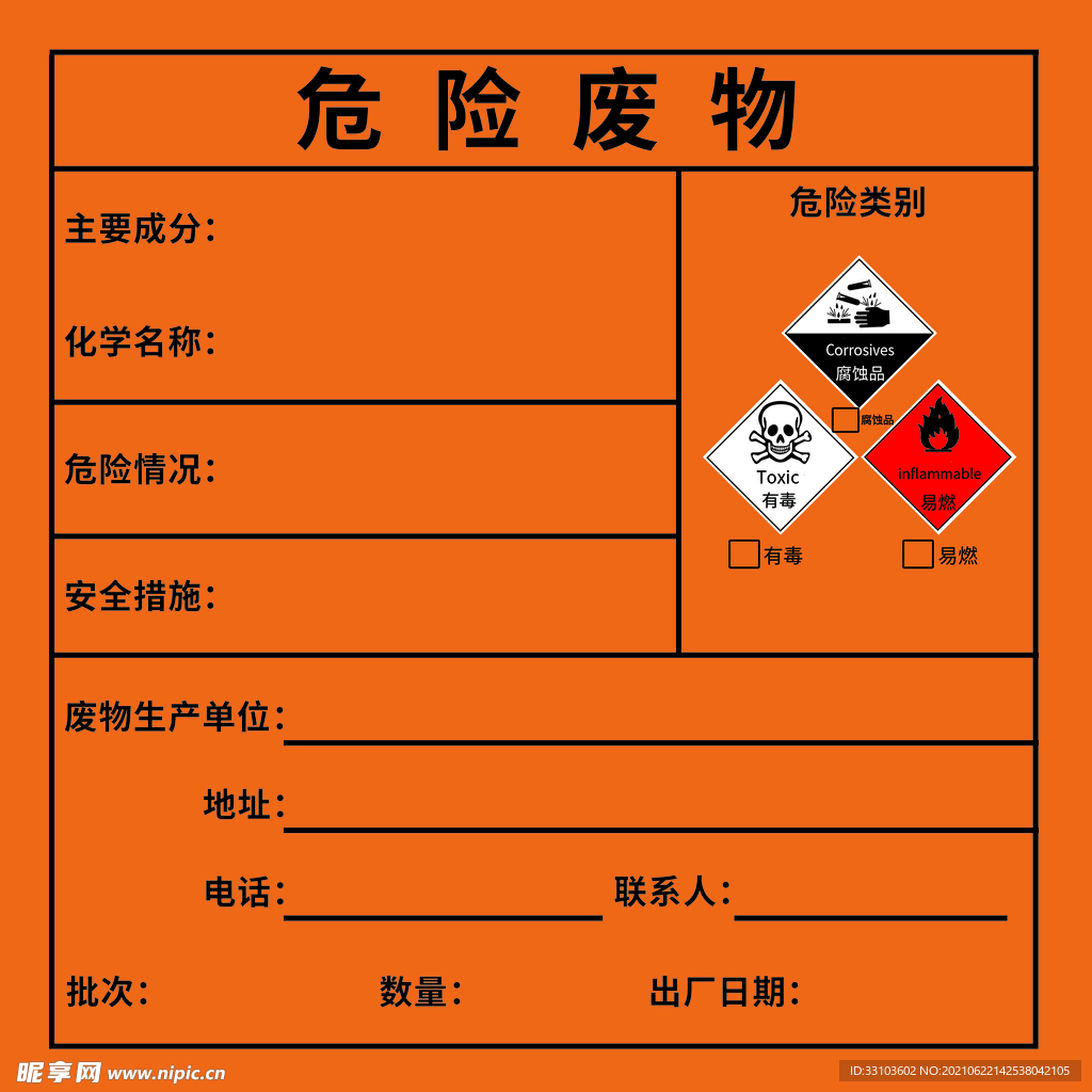 危险废物