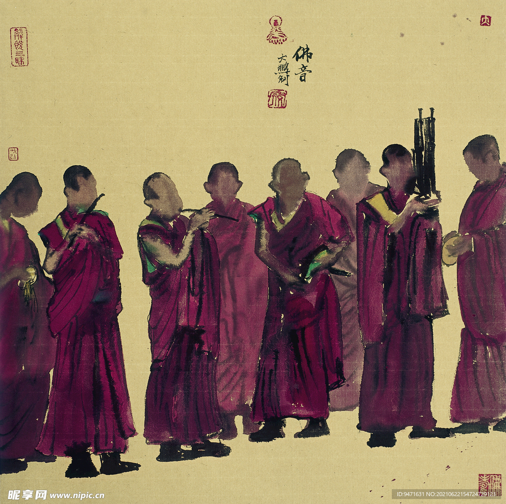 喇嘛高清画像图