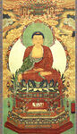 明清水陆画释迦牟尼佛像