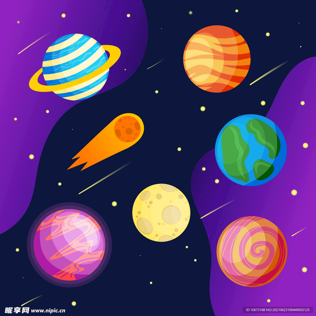 星球背景
