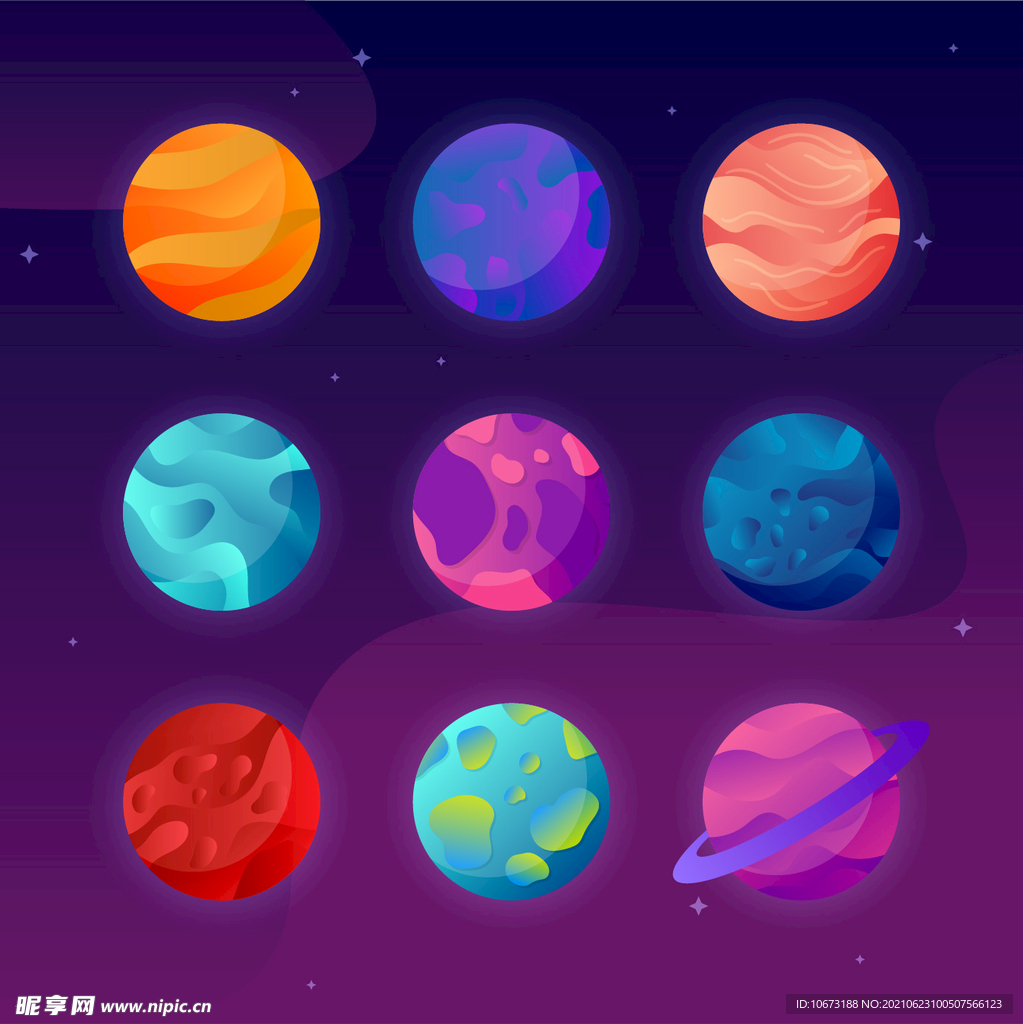 星球背景