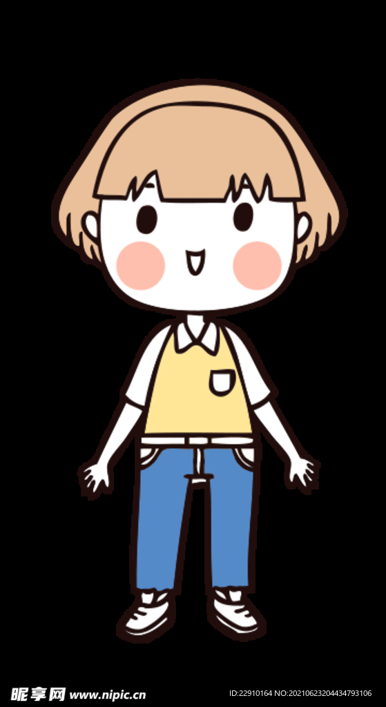 卡通小人 