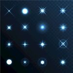 璀璨星光矢量