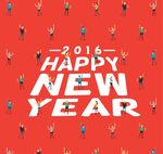 新年贺卡矢量