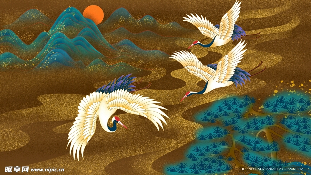 中国风插画