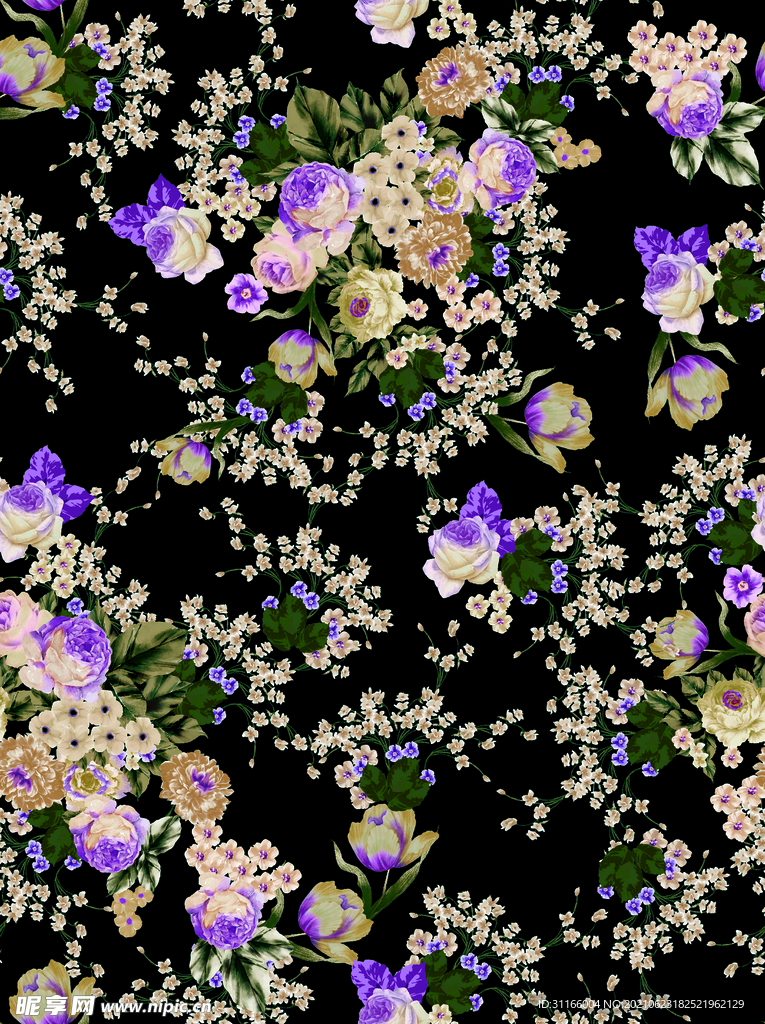 手绘花