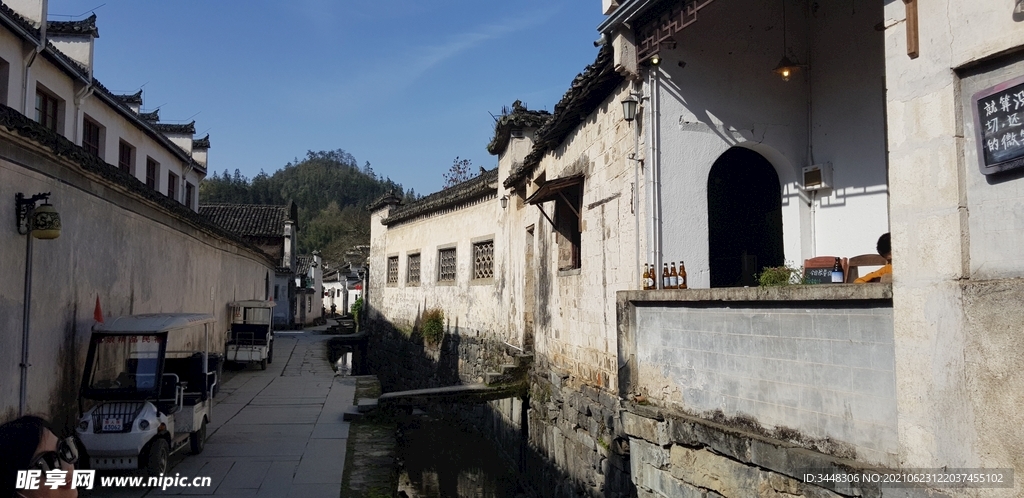 安徽 西递 徽派建筑