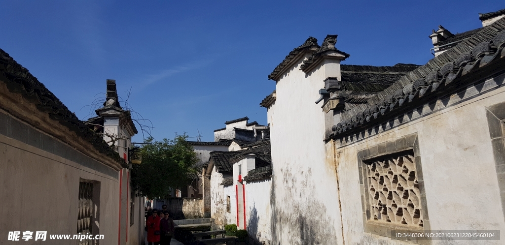 西递徽派建筑