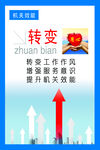 机关效能 机关海报  机关标语