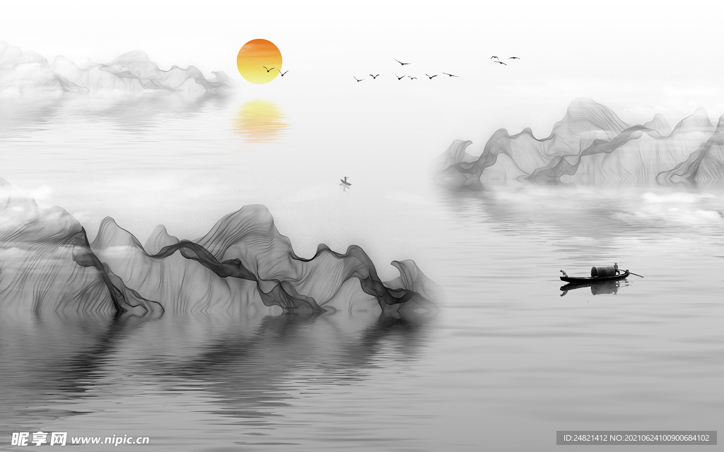 山水画