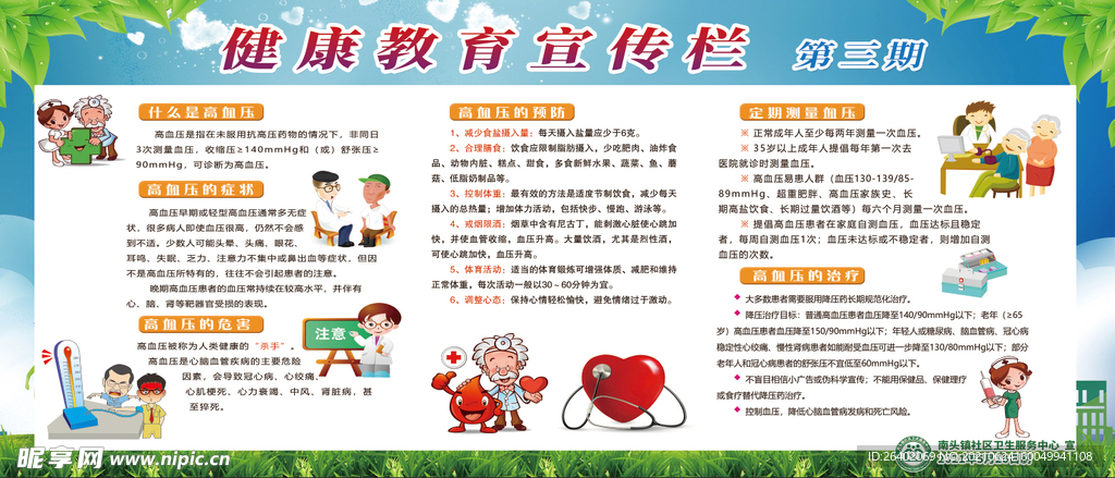 健康教育宣传栏