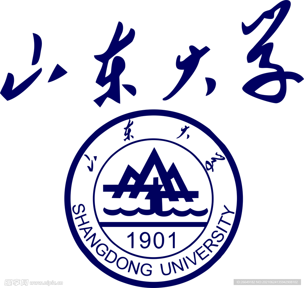 山东大学校徽 logo设计图__企业LOGO标志_标志图标_设计图库_昵享网nipic.cn