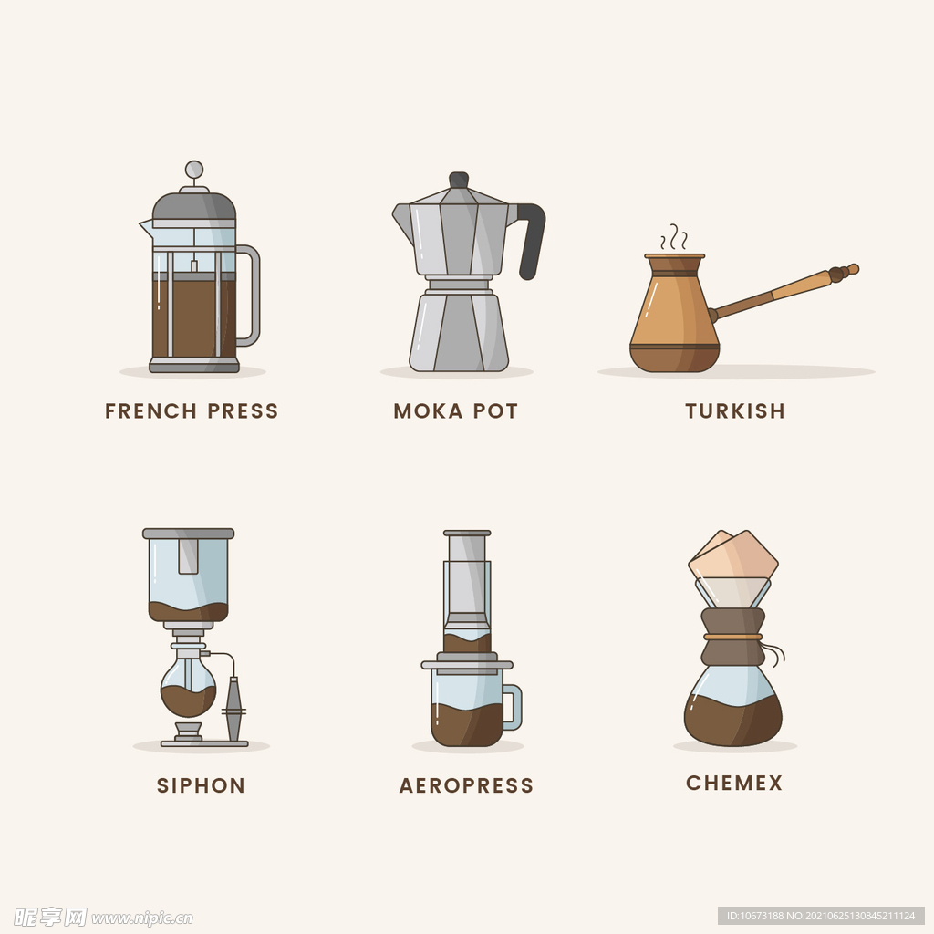 咖啡冲泡工具