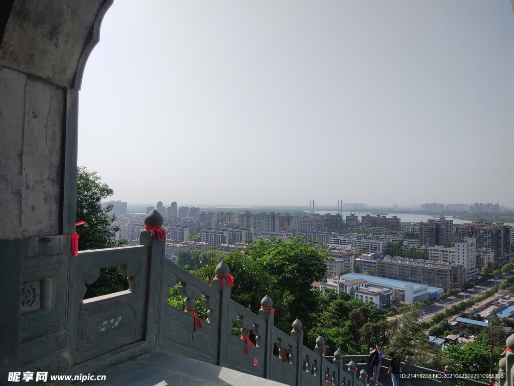 襄阳城市全景 