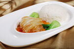 鱼翅捞饭图片