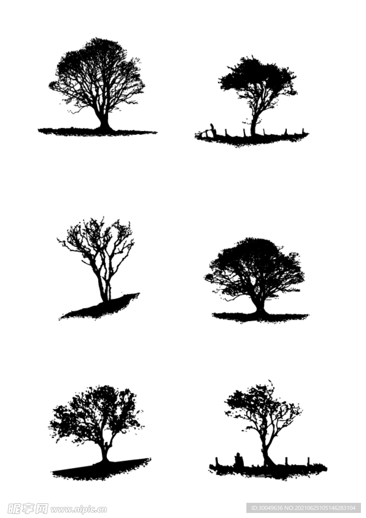 艺术树木