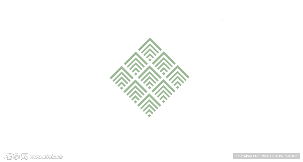 园林窗花圆福气线条