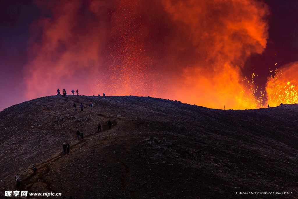 火山喷发