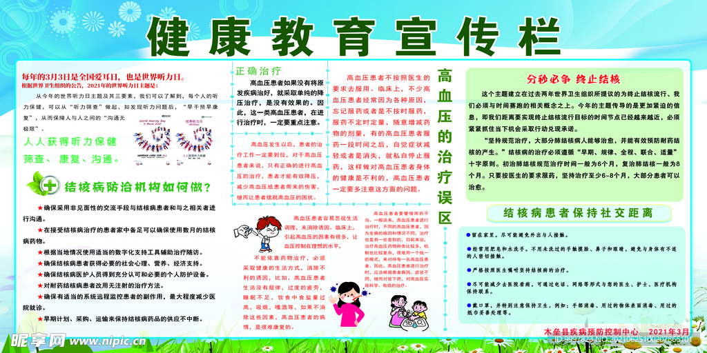 健康教育宣传栏