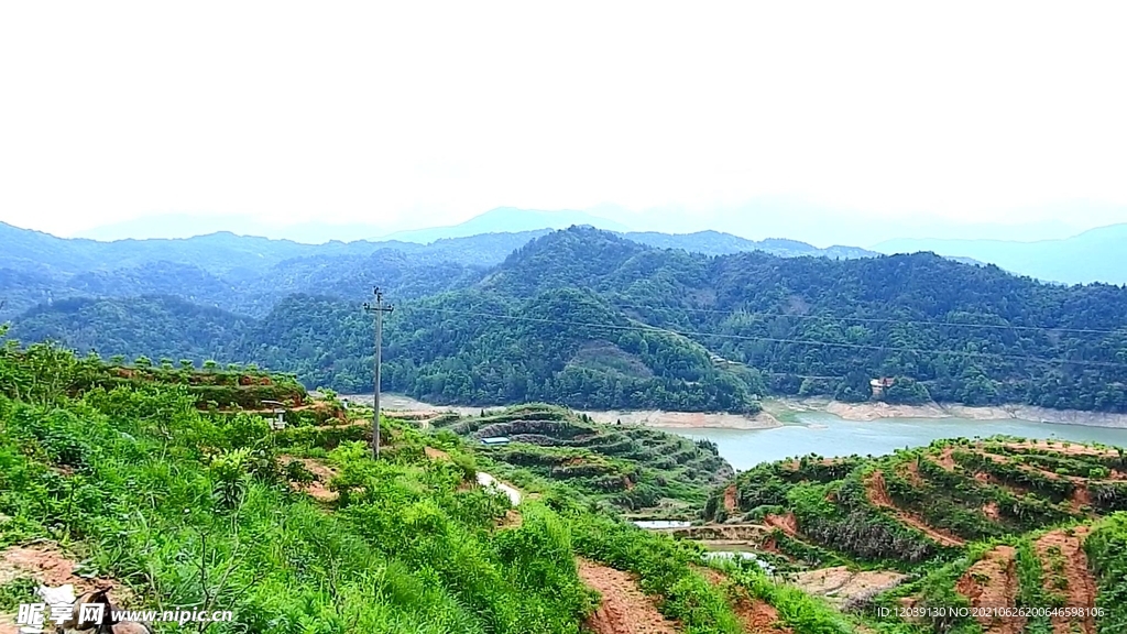 绿水青山实拍视频