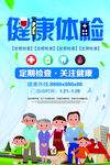 健康体检宣传海报背景