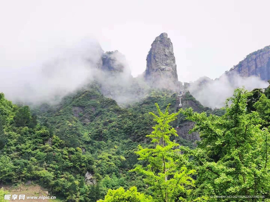 神仙居山景