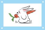 可爱兔子卡通图片素材