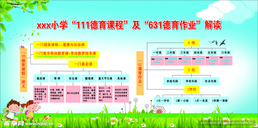 111德育课程及631德育作业