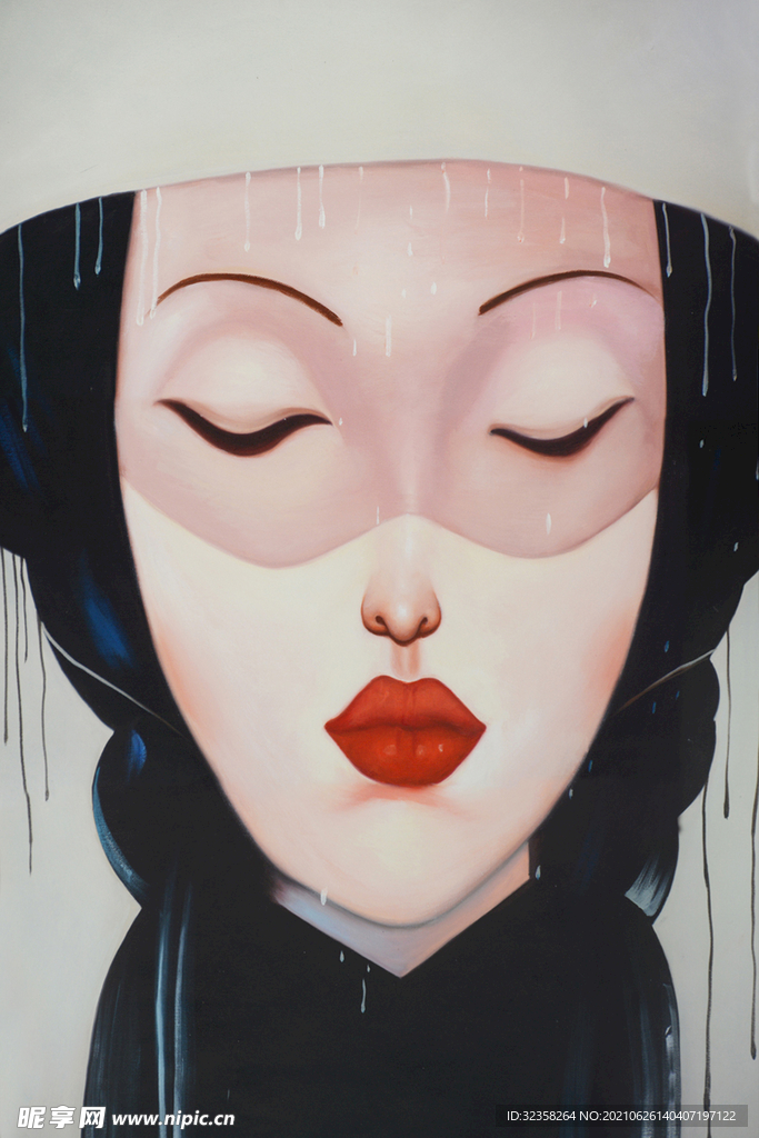手绘人物插画