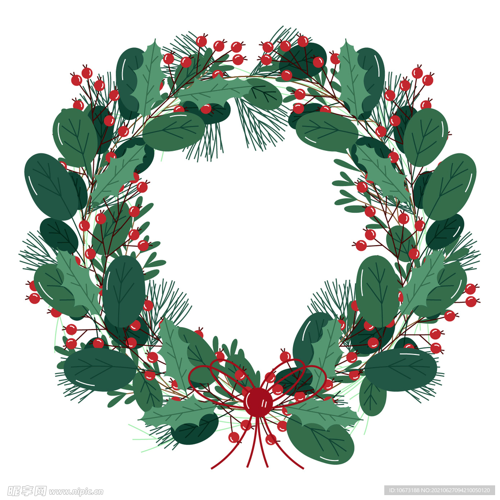 圣诞节花环 