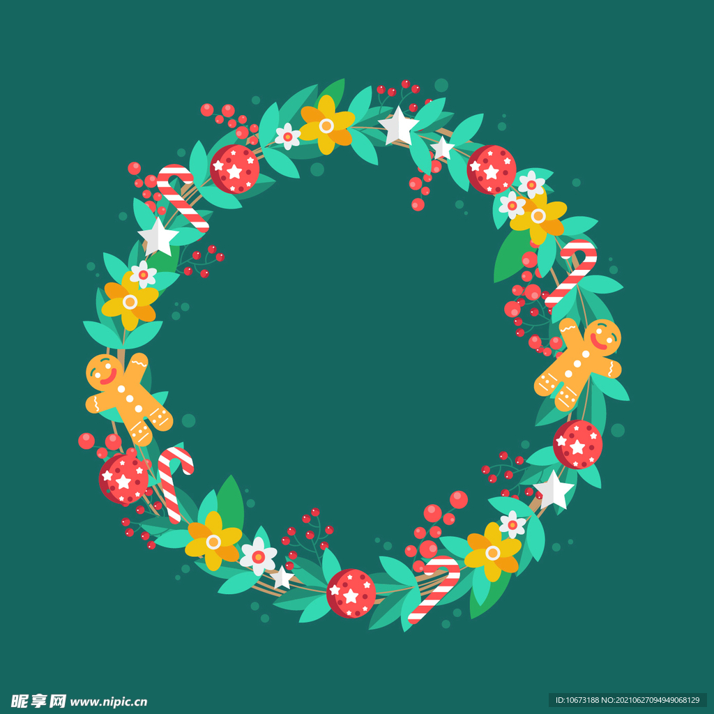 圣诞节花环