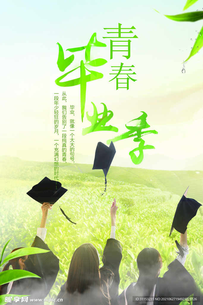 毕业季海报